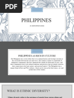 Ethnic Groups in the Philippines 2020 | PDF | Mindanao | Philippines