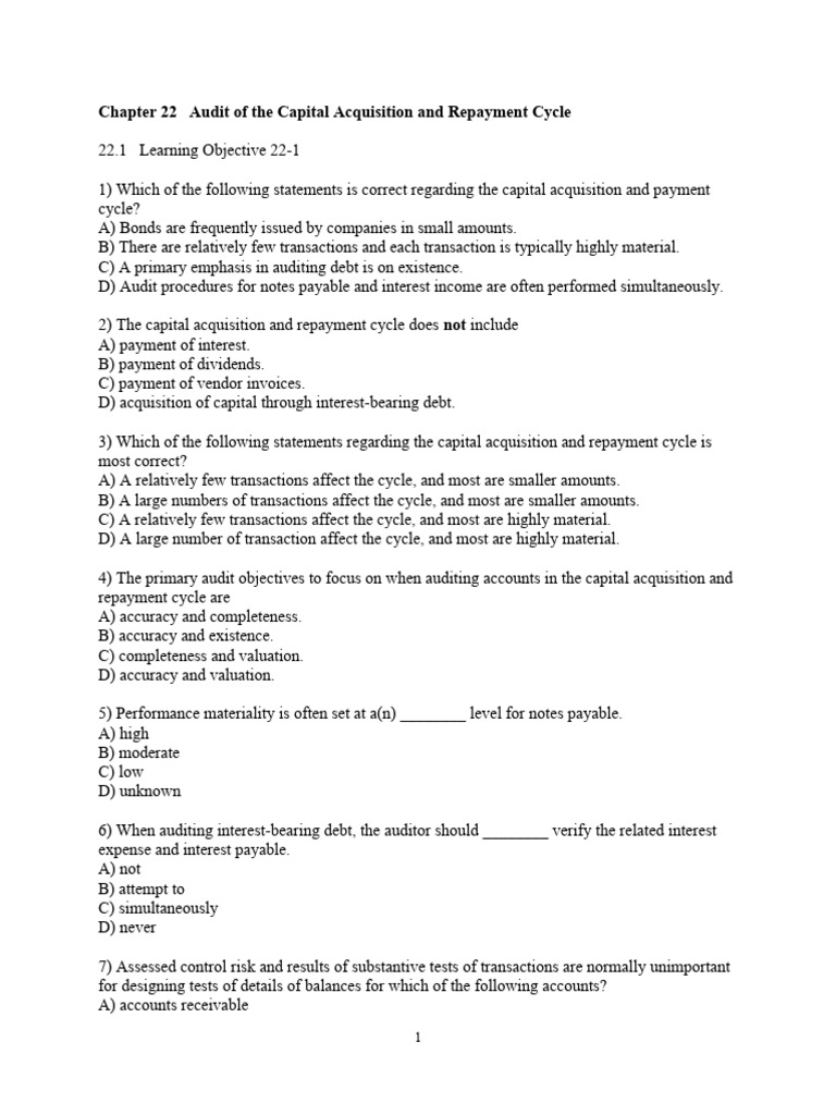 Chapter 22 - Questions | PDF | Dividend | Stocks
