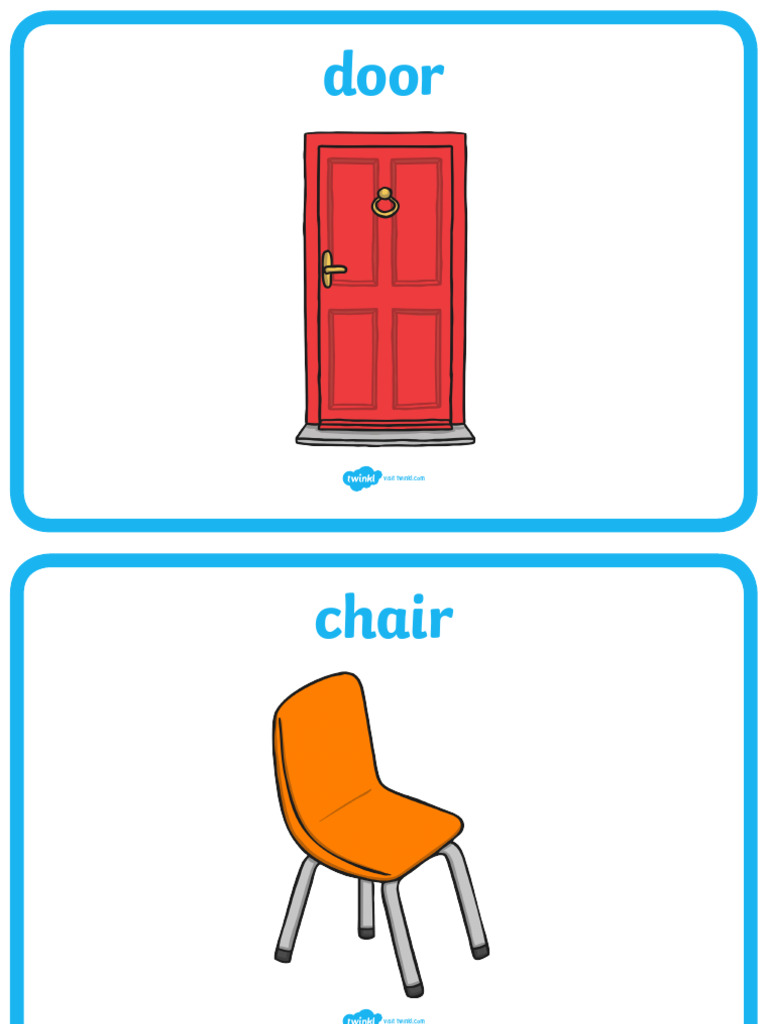 T C 8077 Classroom Objects Display Posters | PDF