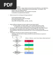 ATPG - Simulations 1