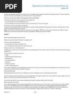 T2030 Direct Transfer Form Instructions | PDF | Life Annuity | Pension