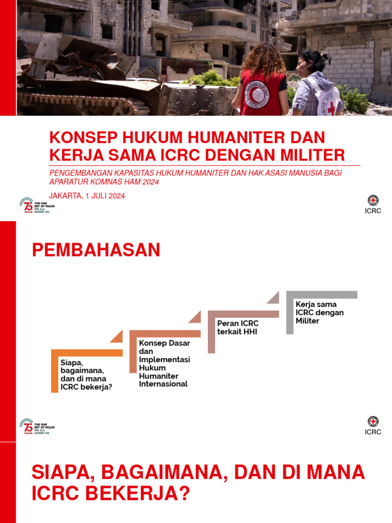 Hukum Humaniter dan ICRC di Militer | PDF