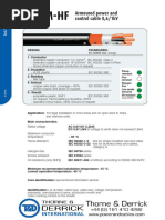 FP600 Fire Resistant Cable Overview | PDF | Direct Current | Electricity