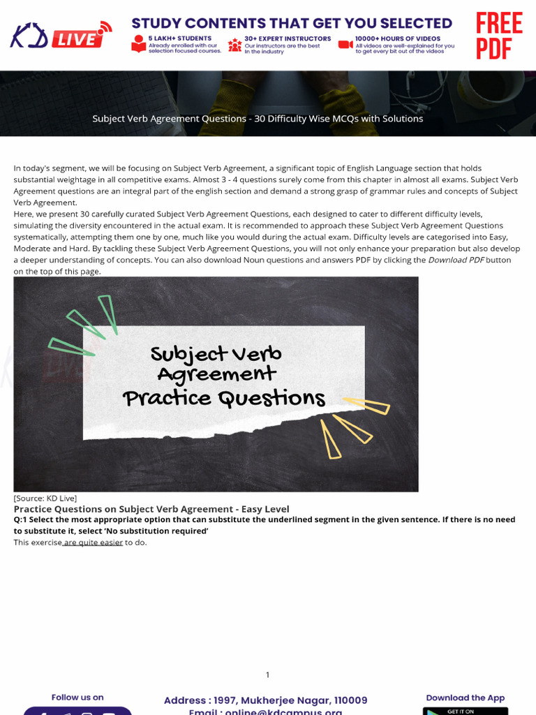 subject-verb-agreement-questions-30-difficulty-wise-mcqs-with-solutions