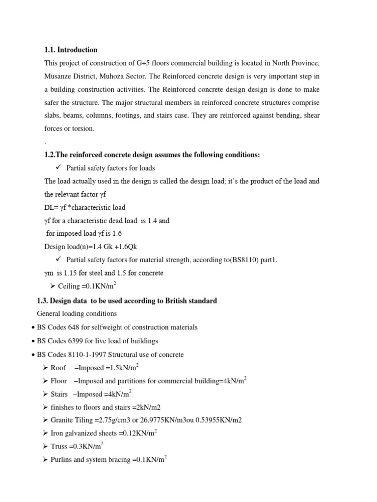 Reinforced Concrete Design Overview | PDF | Reinforced Concrete | Beam ...
