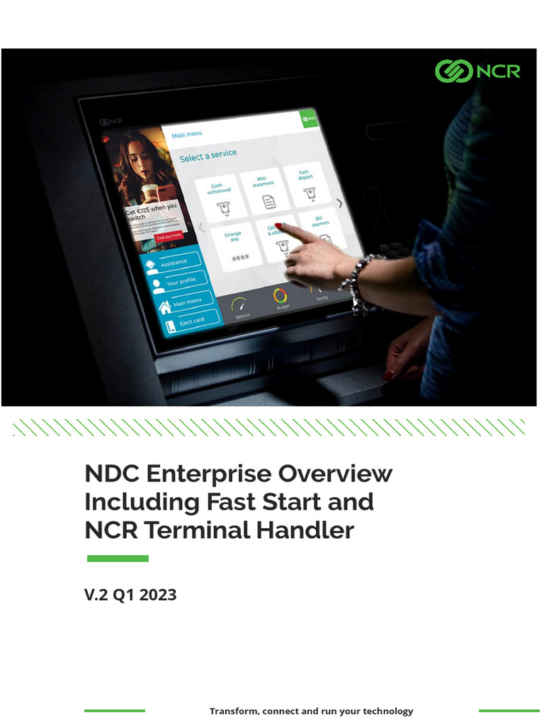 NDC Enterprise and Fast Start Overview v2 | PDF | Automated Teller ...