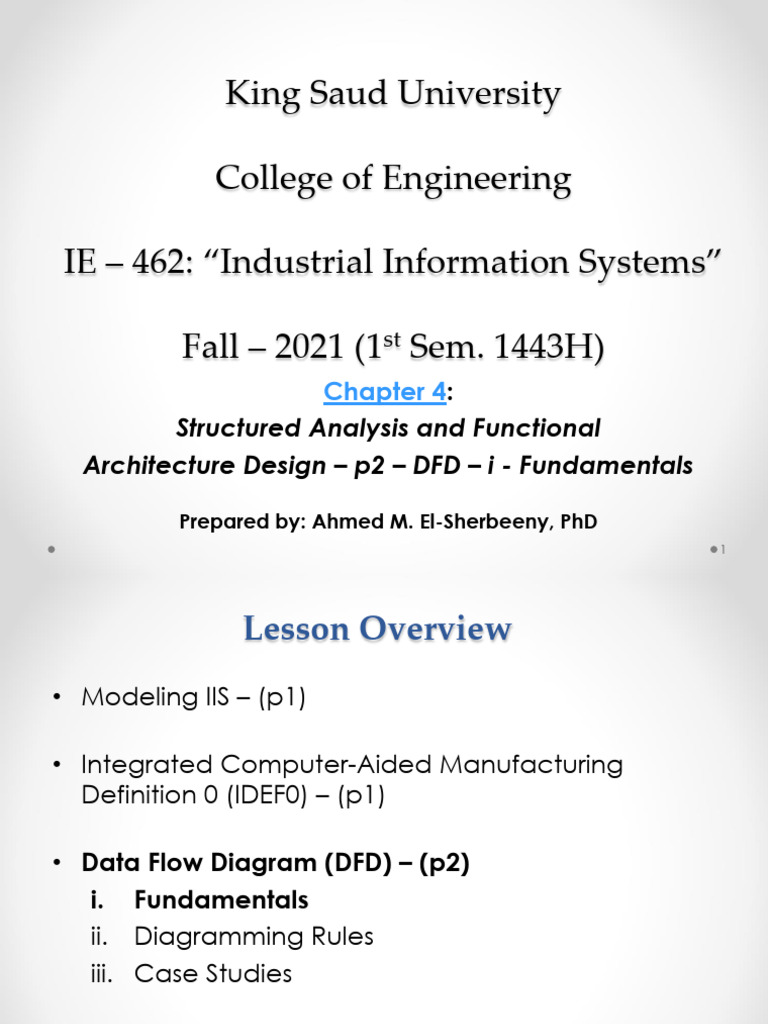 Data Flow Diagrams Fundamentals Guide | PDF | Computing | Information ...