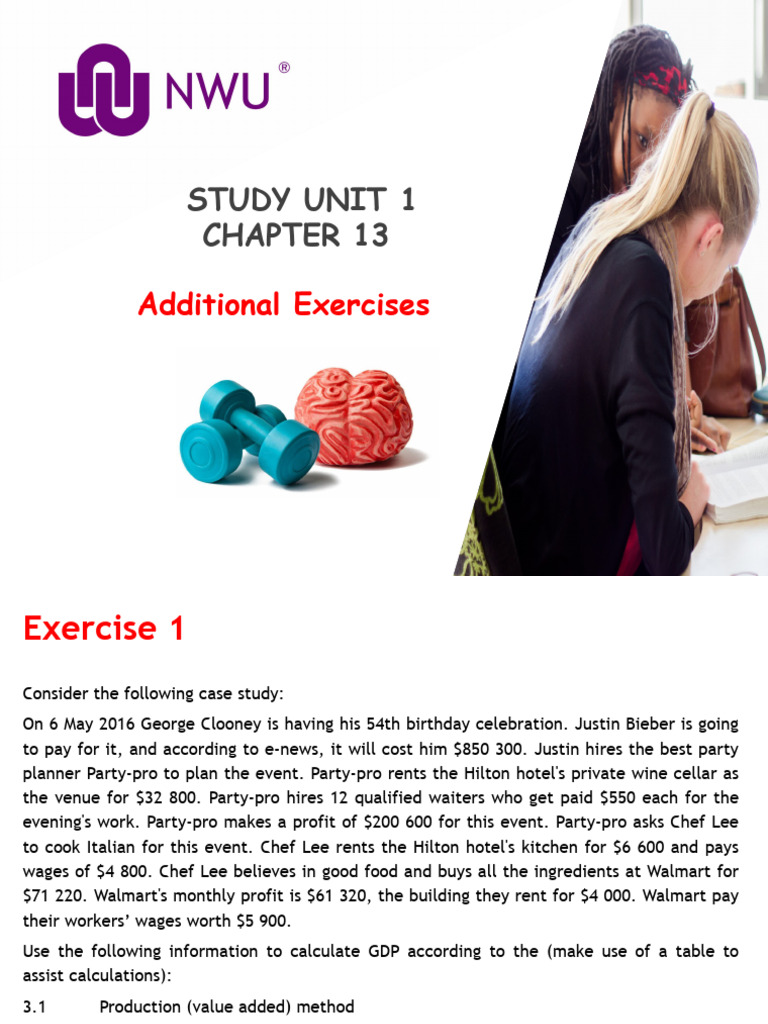 Chapter 13 - Additional Exercises | PDF | Gross Domestic Product | Subsidy