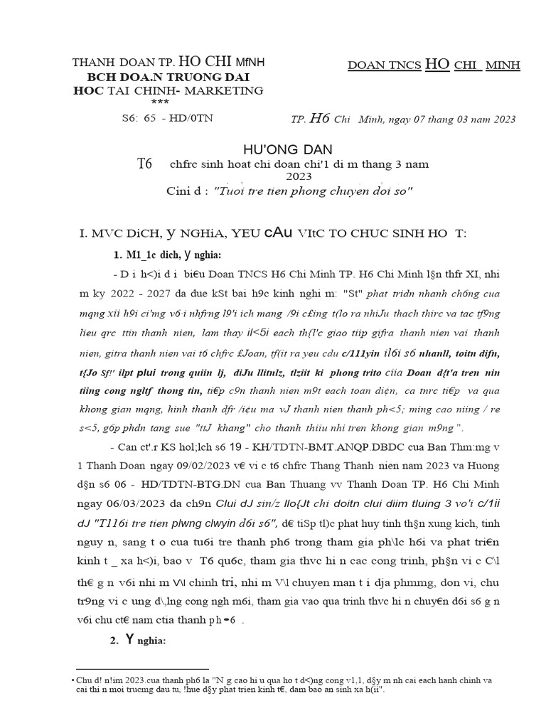 Huong dan sinh hoat chi doan 2023 pdf