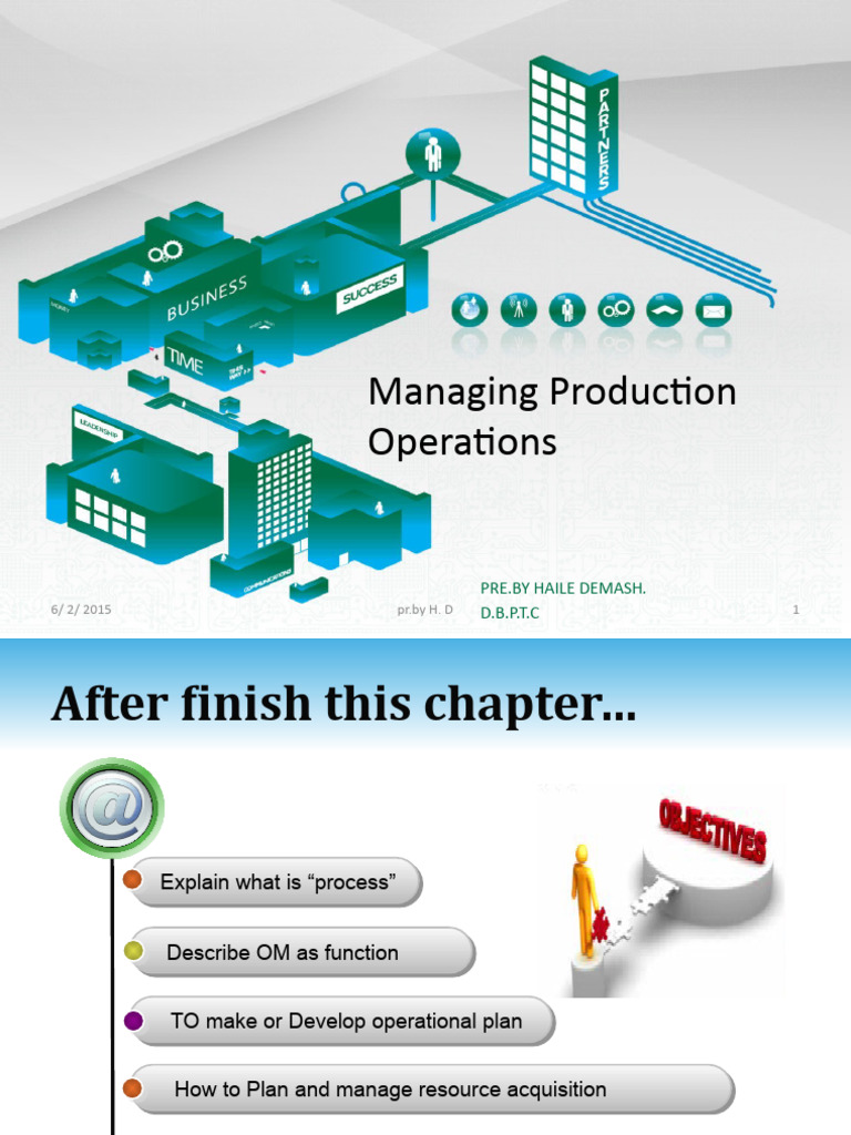 Introduction To Operation Management | PDF | Inventory | Mass Production