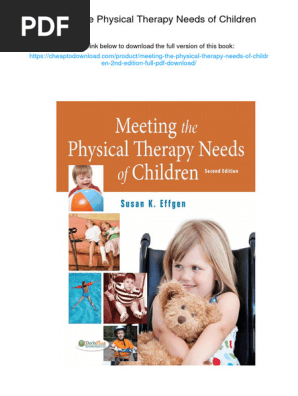 Download Meeting the Physical Therapy Needs of Children. ISBN 0803619421 , 978-0803619425 