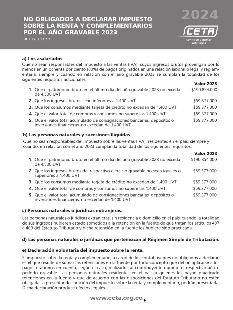 Manager | PDF | Impuesto sobre la renta | Impuestos