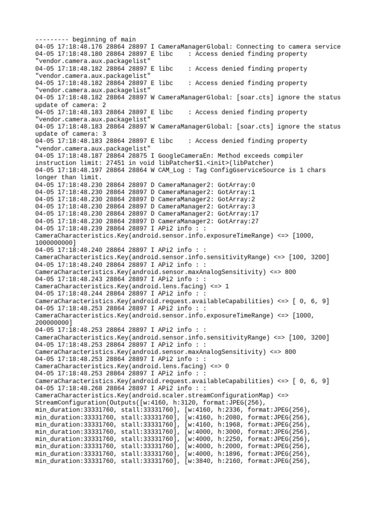 Log Cat 1680689928057 | PDF | Java Virtual Machine | Software