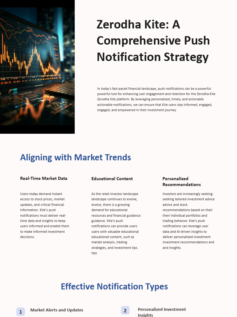 A Comprehensive Push Notification Strategy Pdf Analytics Investing