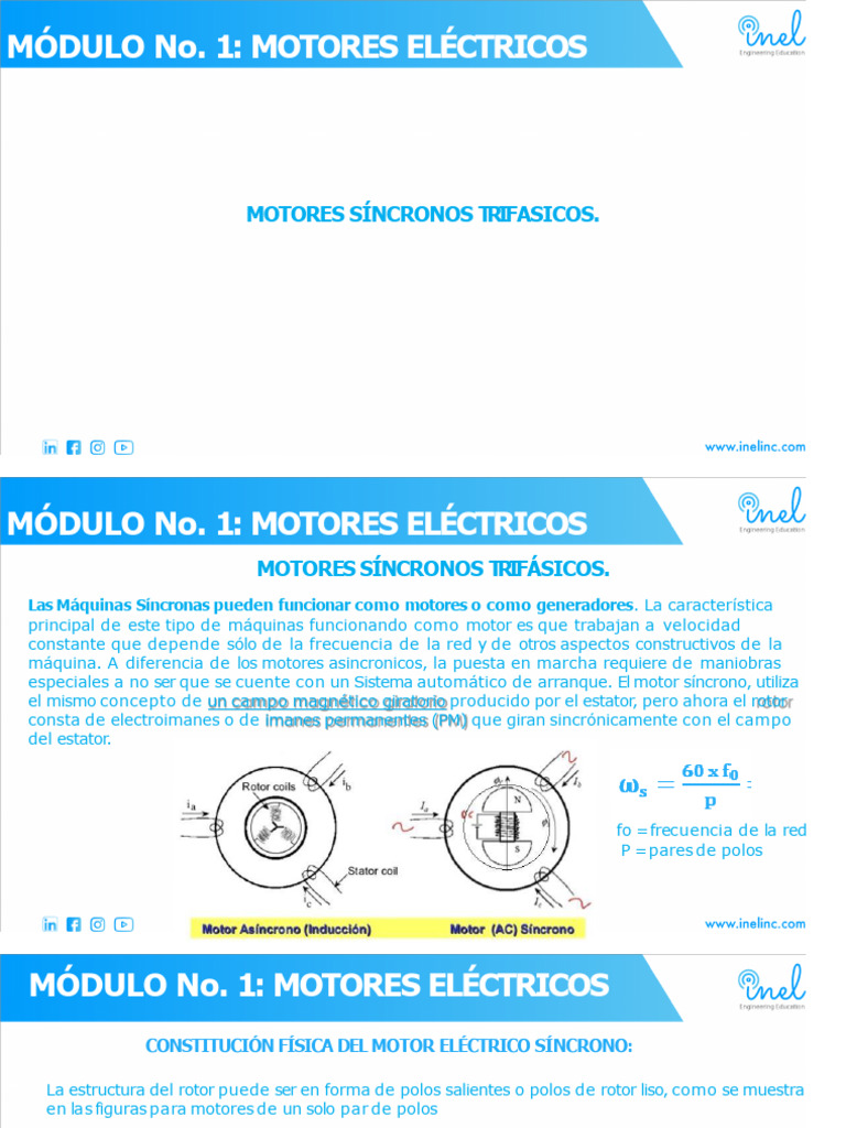 9.9 Sesión 1 - Módulo 1-148-171 | PDF | Motor eléctrico | Generador ...