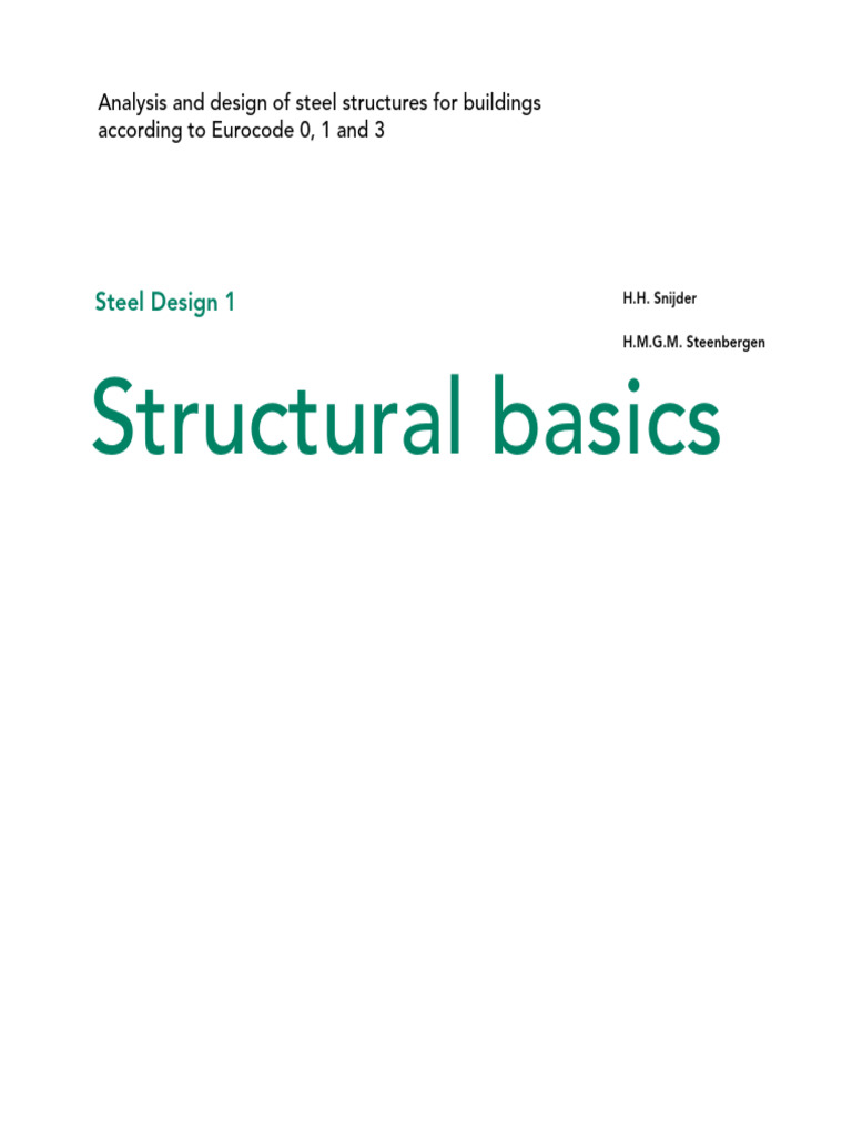 Steel Structure Design Basics Guide | PDF | Bending | Stress (Mechanics)