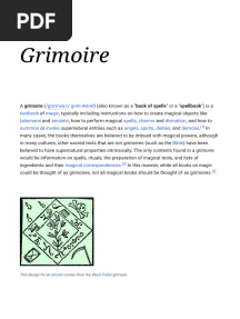 Grimoire 