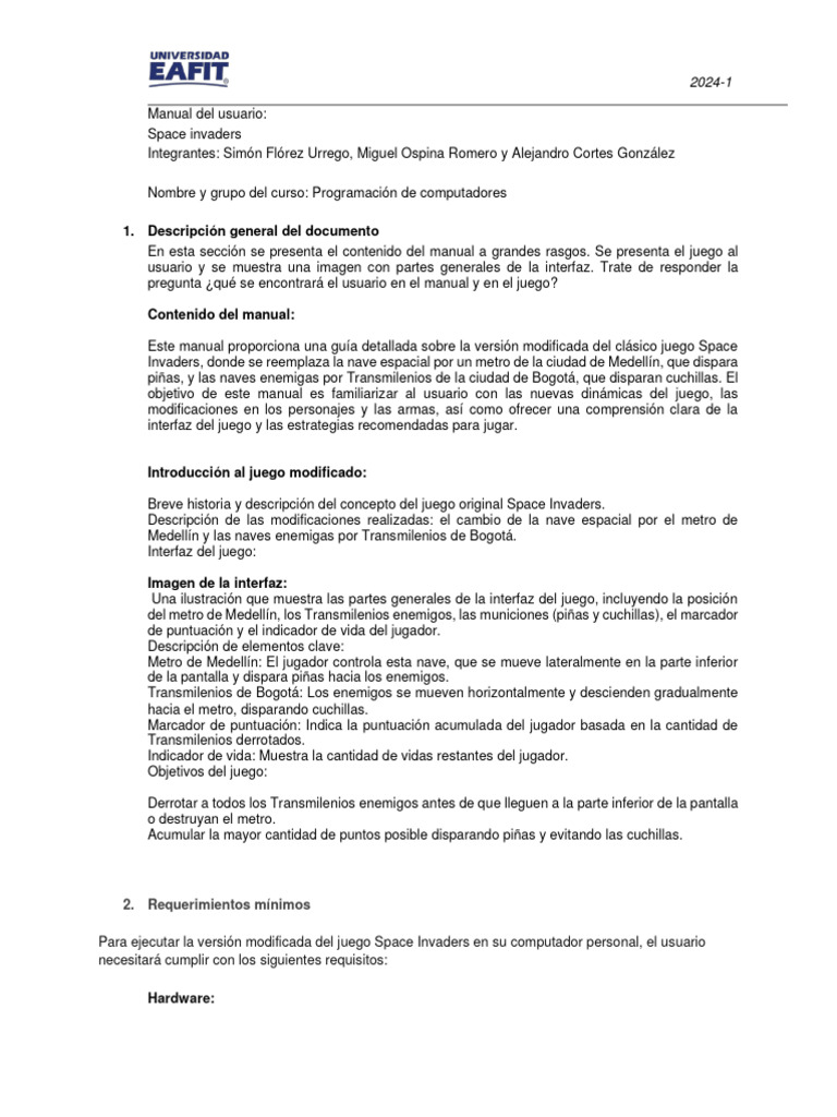 Plantilla Proyecto Final | PDF | Archivo de computadora | Python ...