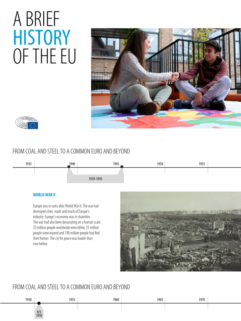History of the European Union Explained | PDF | European Union ...