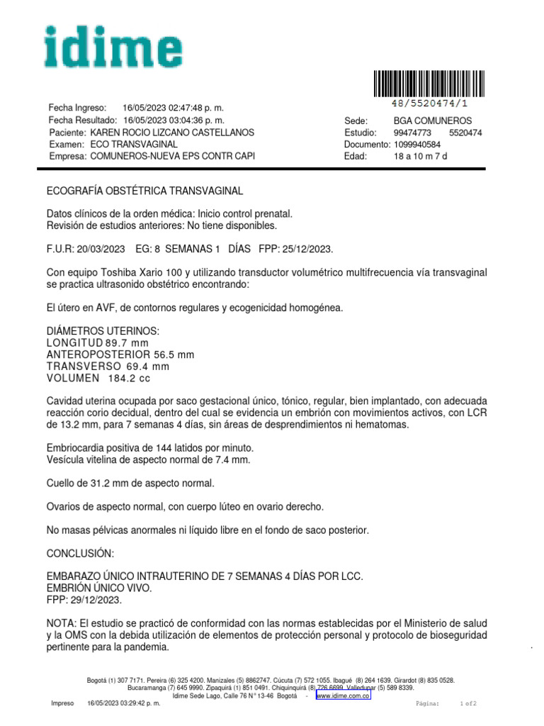 48 5520474 1 | PDF | Embarazo Mamífero | Especialidades Medicas