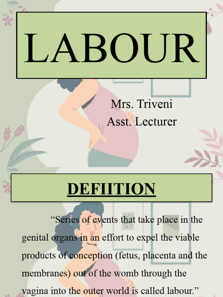 Labour Pdf Childbirth Uterus