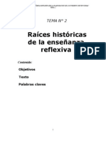 RAICES_HISTORICAS_ENSEÑANZA_REFLEXIVA