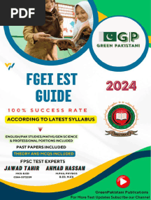 Fgei Est Guide 2024