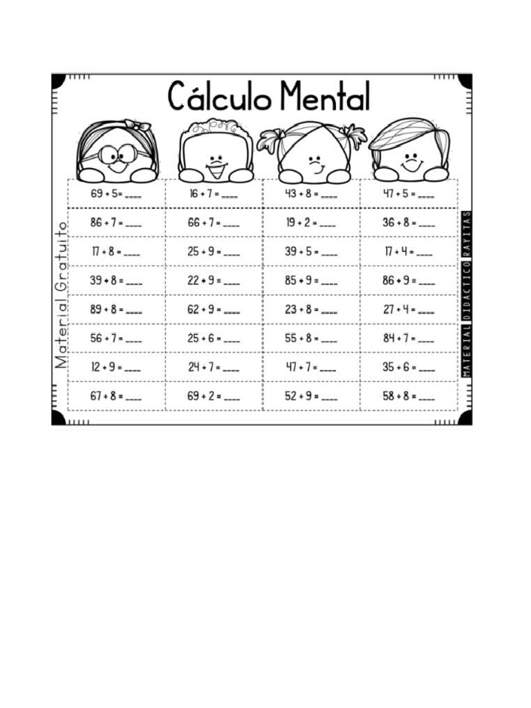 Calculo Mental | PDF