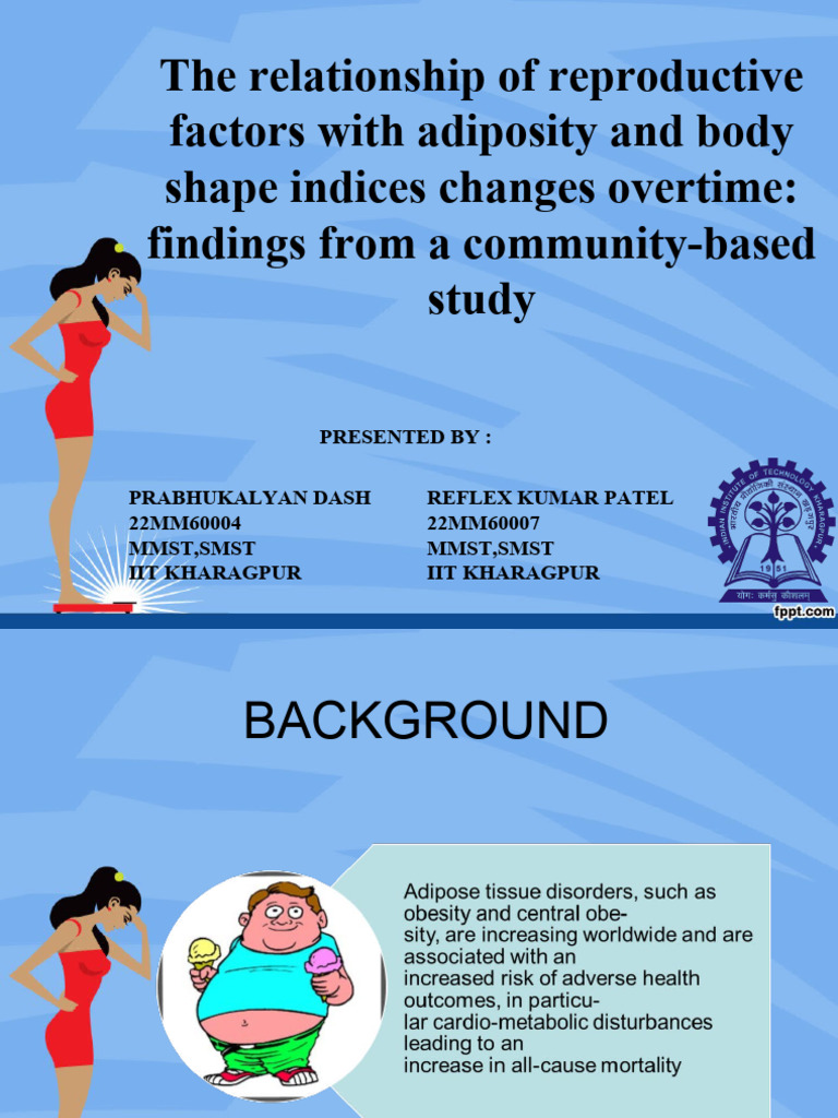 Reproductive Factors and Body Shape Changes | PDF | Body Mass Index ...