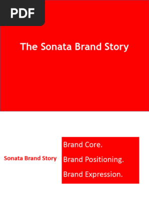 The Sonata Brand Story