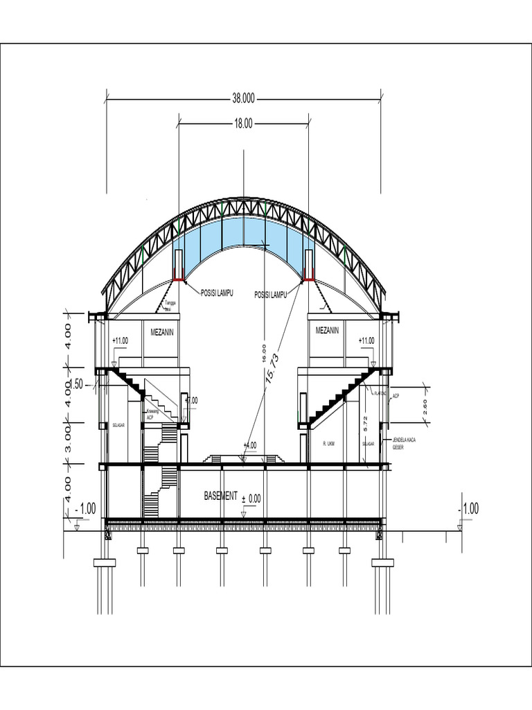 Potongan auditorium samarinda pdf