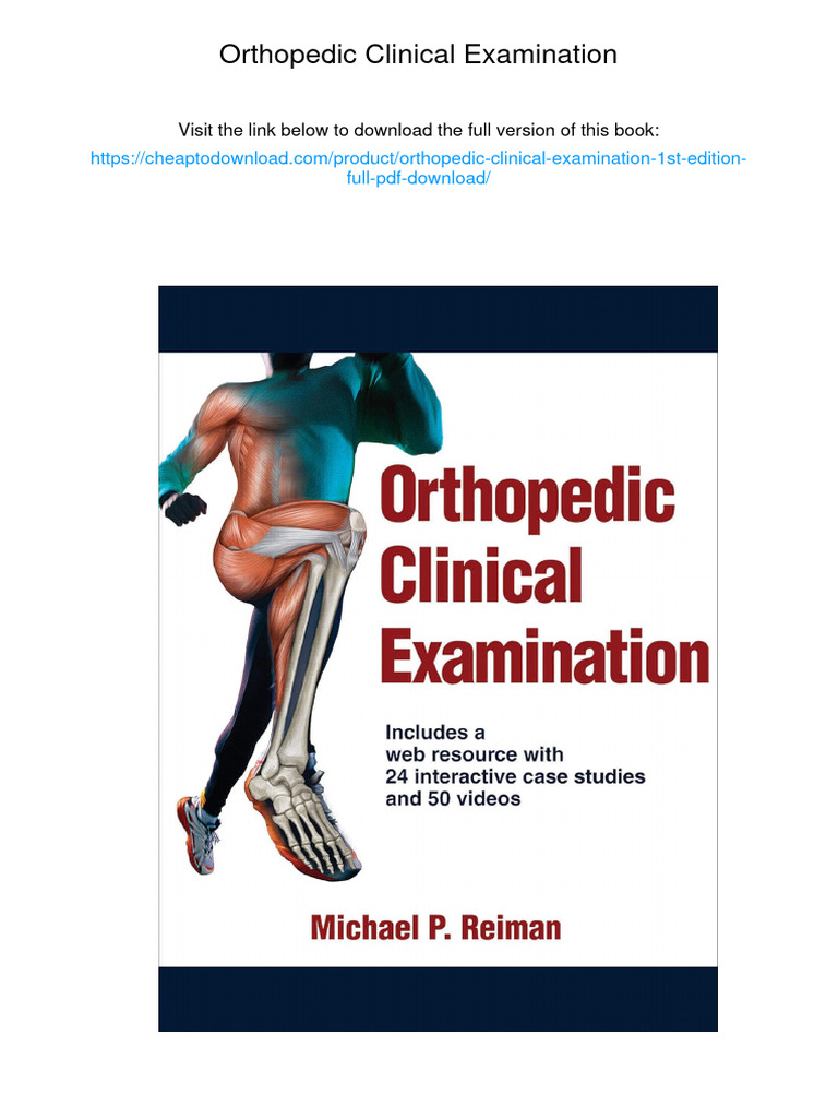 Orthopedic Clinical Examination. ISBN 9781492523734 | PDF