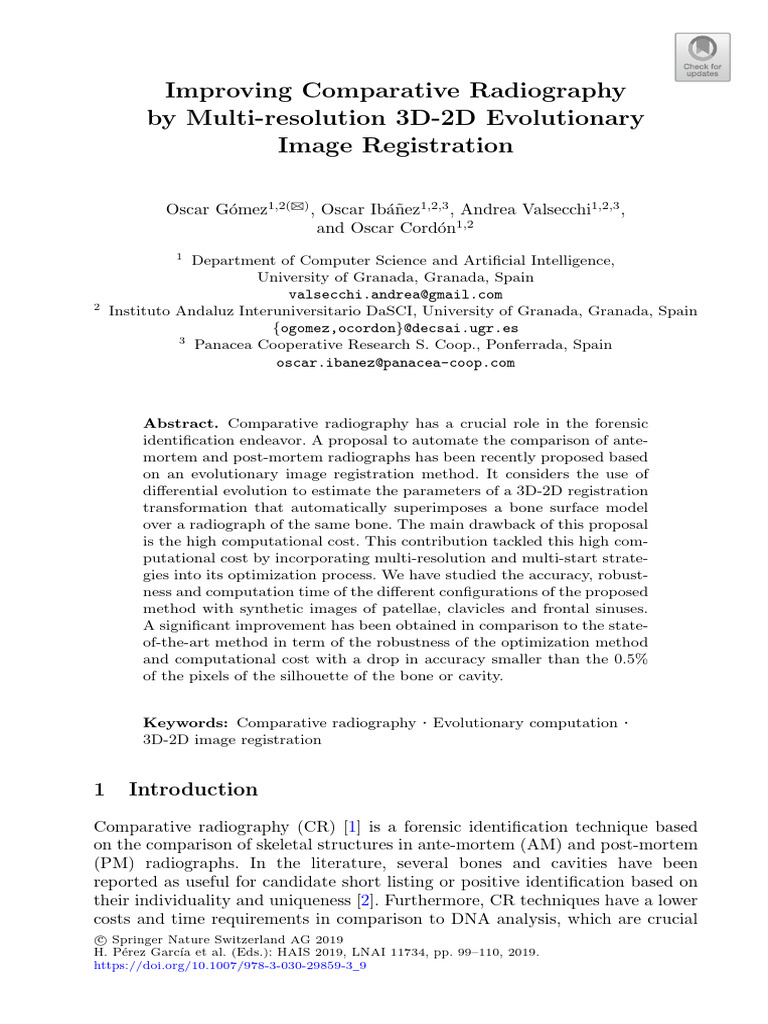 Gómez Et Al. - 2019 - Improving Comparative Radiography by Multi ...