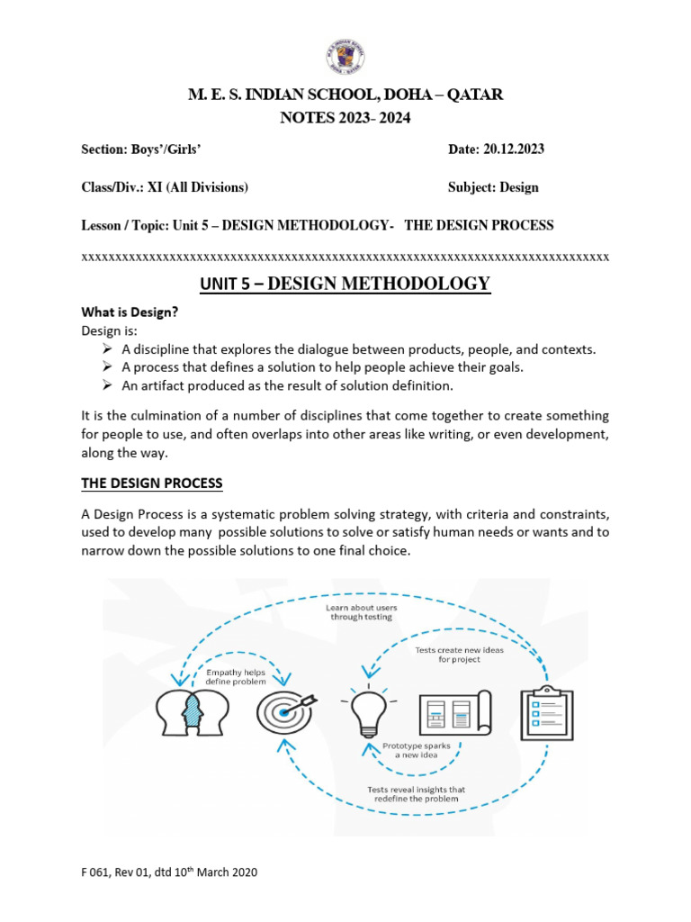 Design Process Step-1 | PDF | Design Thinking | Brainstorming