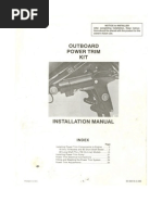 Mercury Outboard Tilt Manual