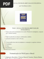 Aplicação e Interpretação do WASI | PDF | Quociente de inteligência ...