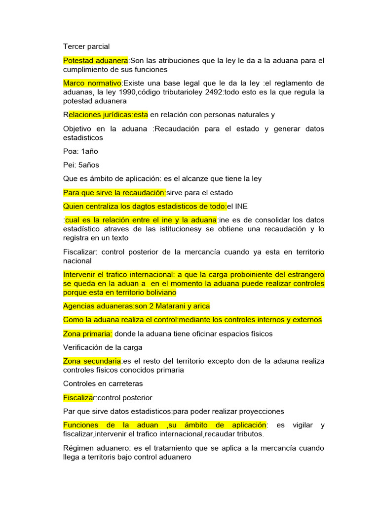 Aduanas Pdf Aduana Policía