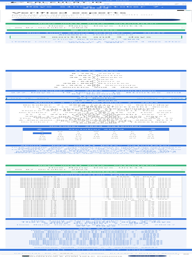 Days Since October 7, 2023 | PDF