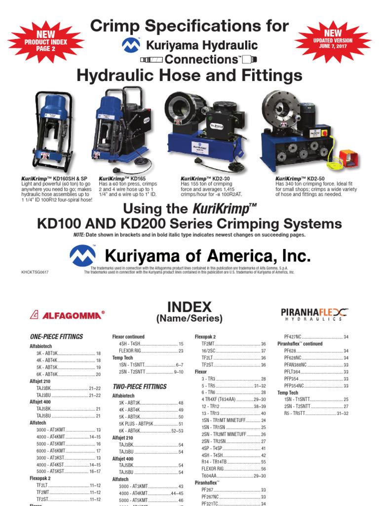 KuriKrimp™ Crimping Systems Overview | PDF | History