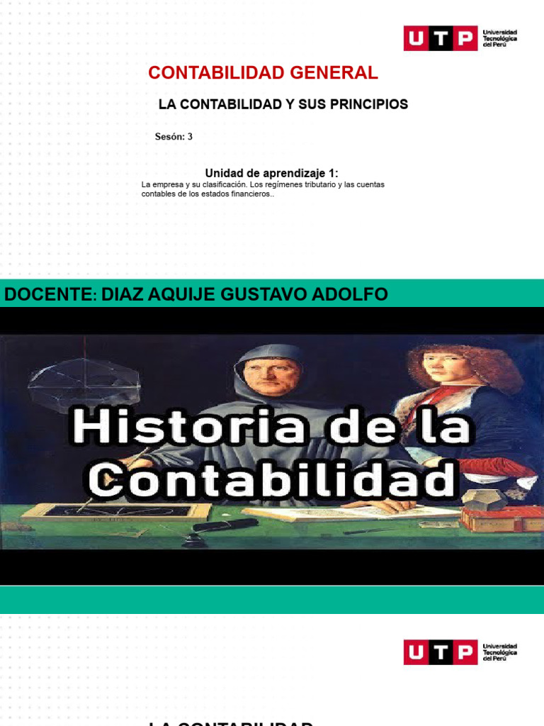 Importancia y Principios de Contabilidad | PDF | Contabilidad | Estado ...