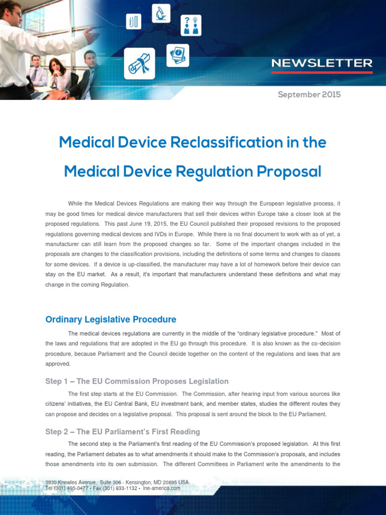 LNE GMED 2015 09 Medical Device Reclassification In The Medical Device 