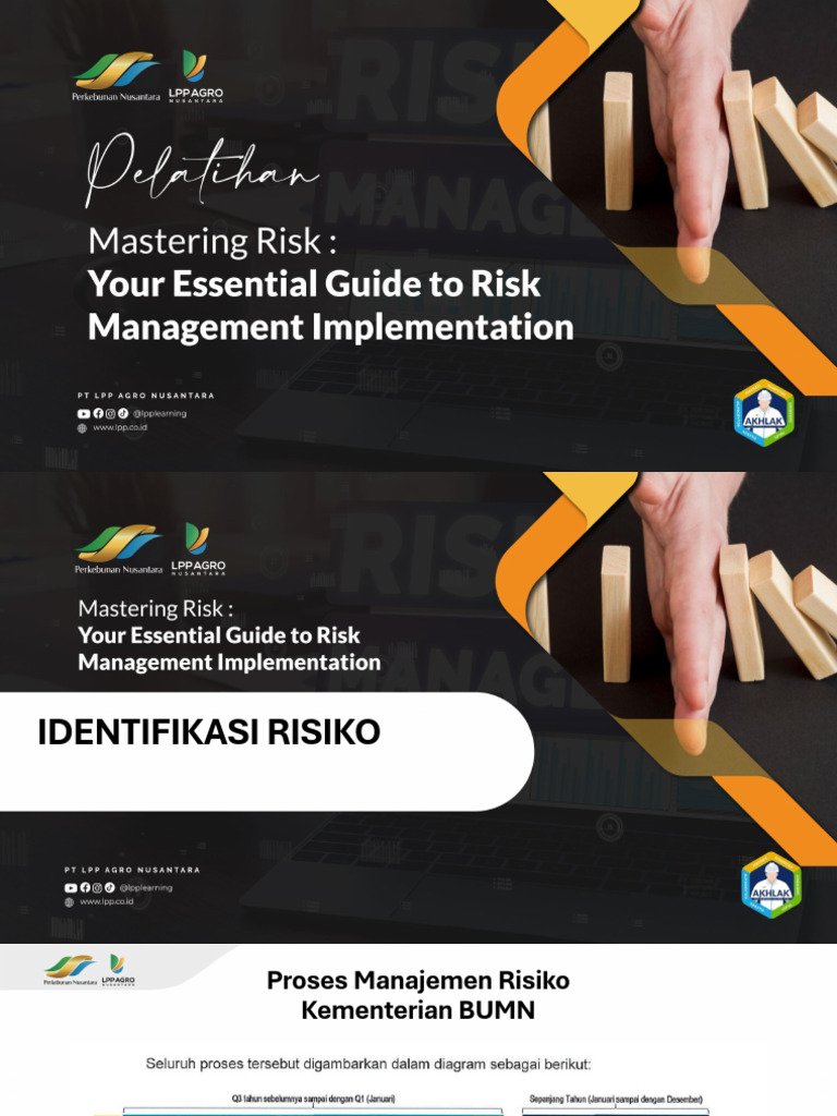 Identifikasi Risiko Inheren dan Residual | PDF