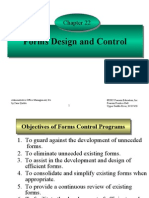 Forms Design and Control