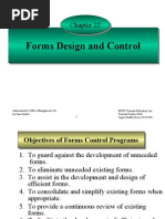 Forms Design and Control