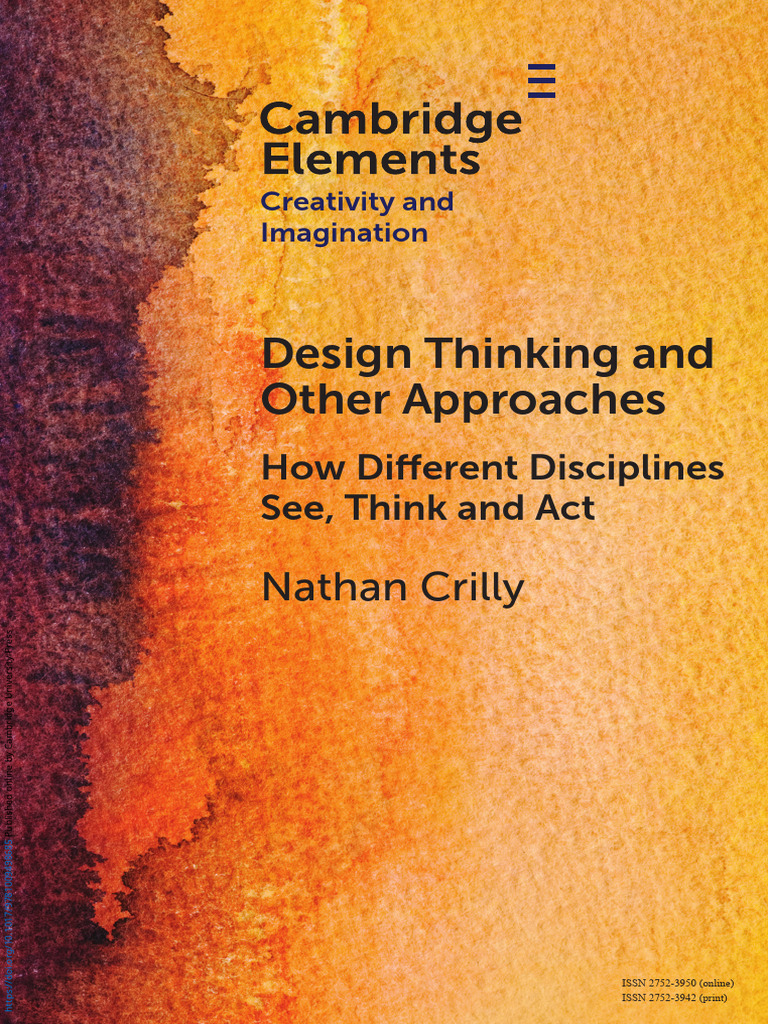 Design Thinking and Other Approaches | PDF | Thought | Creativity