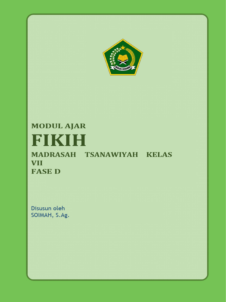 Modul Ajar Fikih Pdf