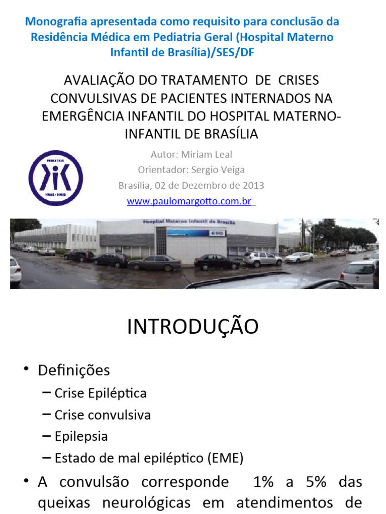 Tratamento de Crises Convulsivas em Crianças | PDF | Midazolam | Epilepsia