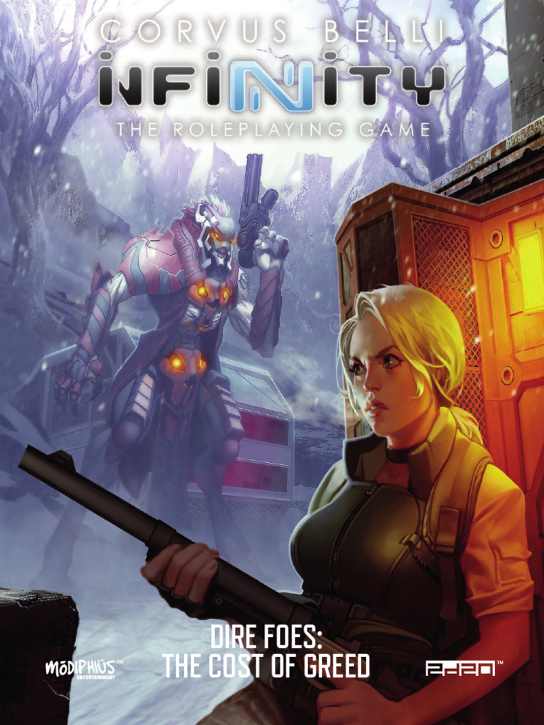 Infinity - The Cost of Greed - Dire Foes - Modiphius (2d20 System ...