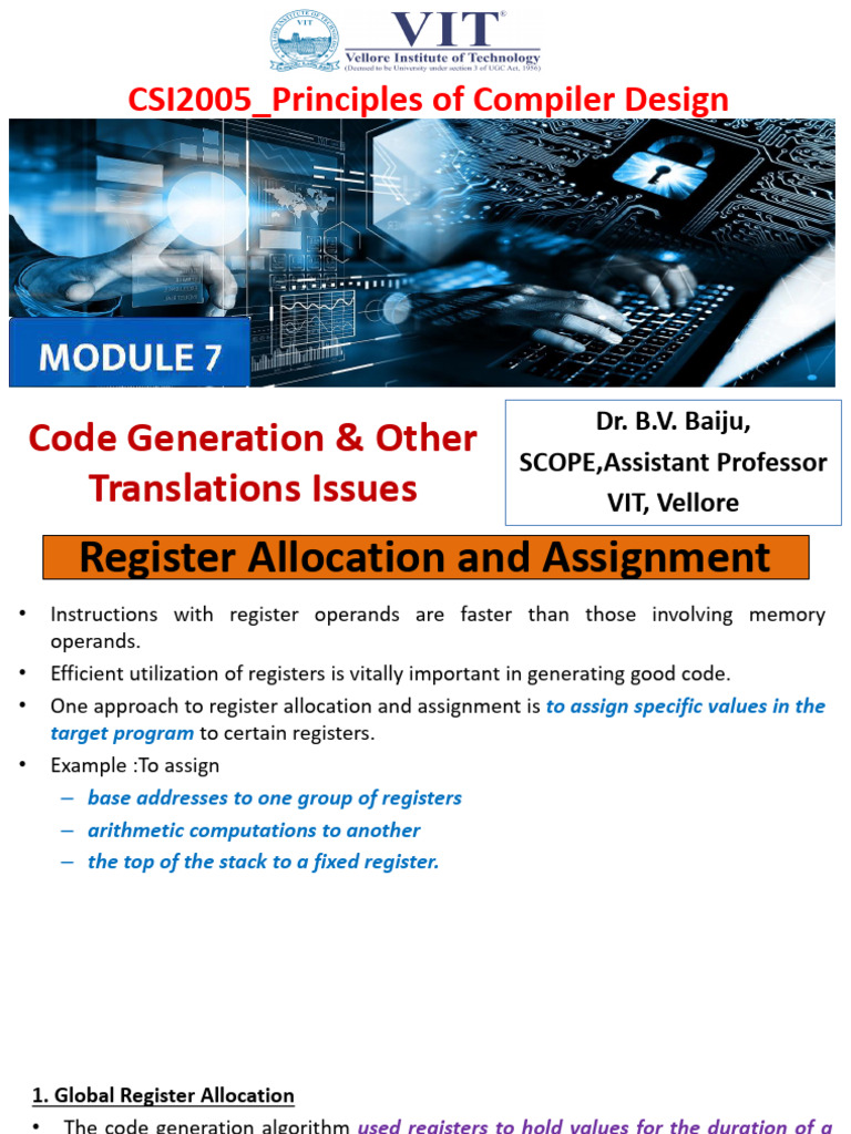Register Allocation Techniques in Compilers | PDF | Computer ...