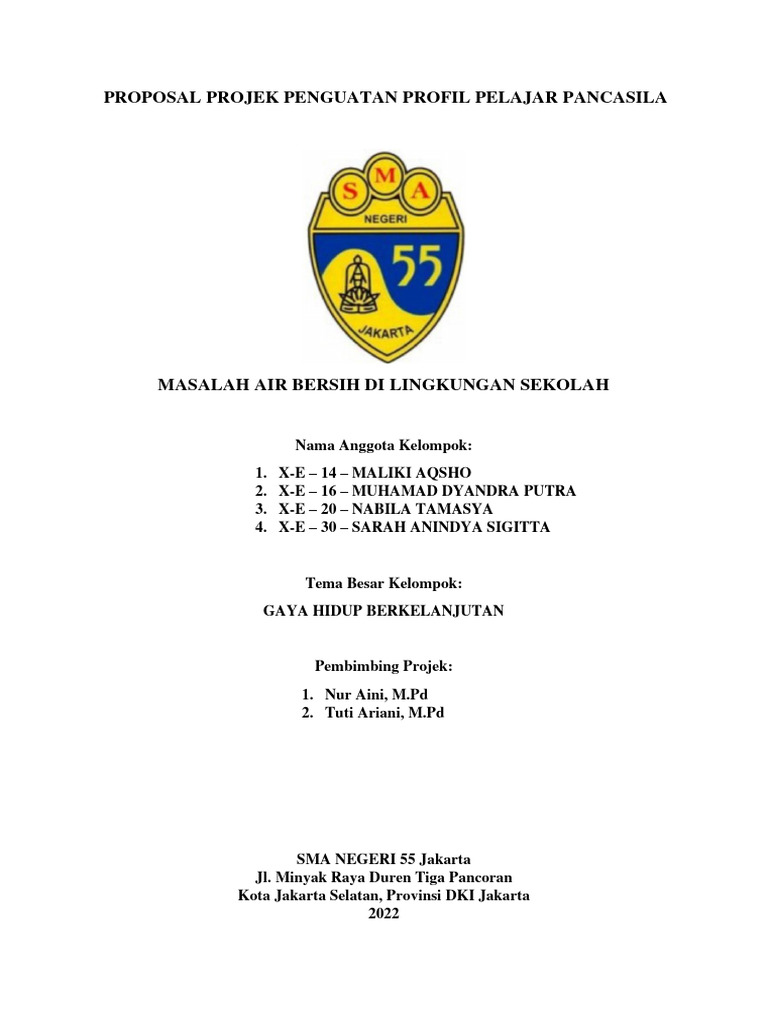 Proposal Projek III Kelompok 5 | PDF | Ilmu Sosial | Komputer
